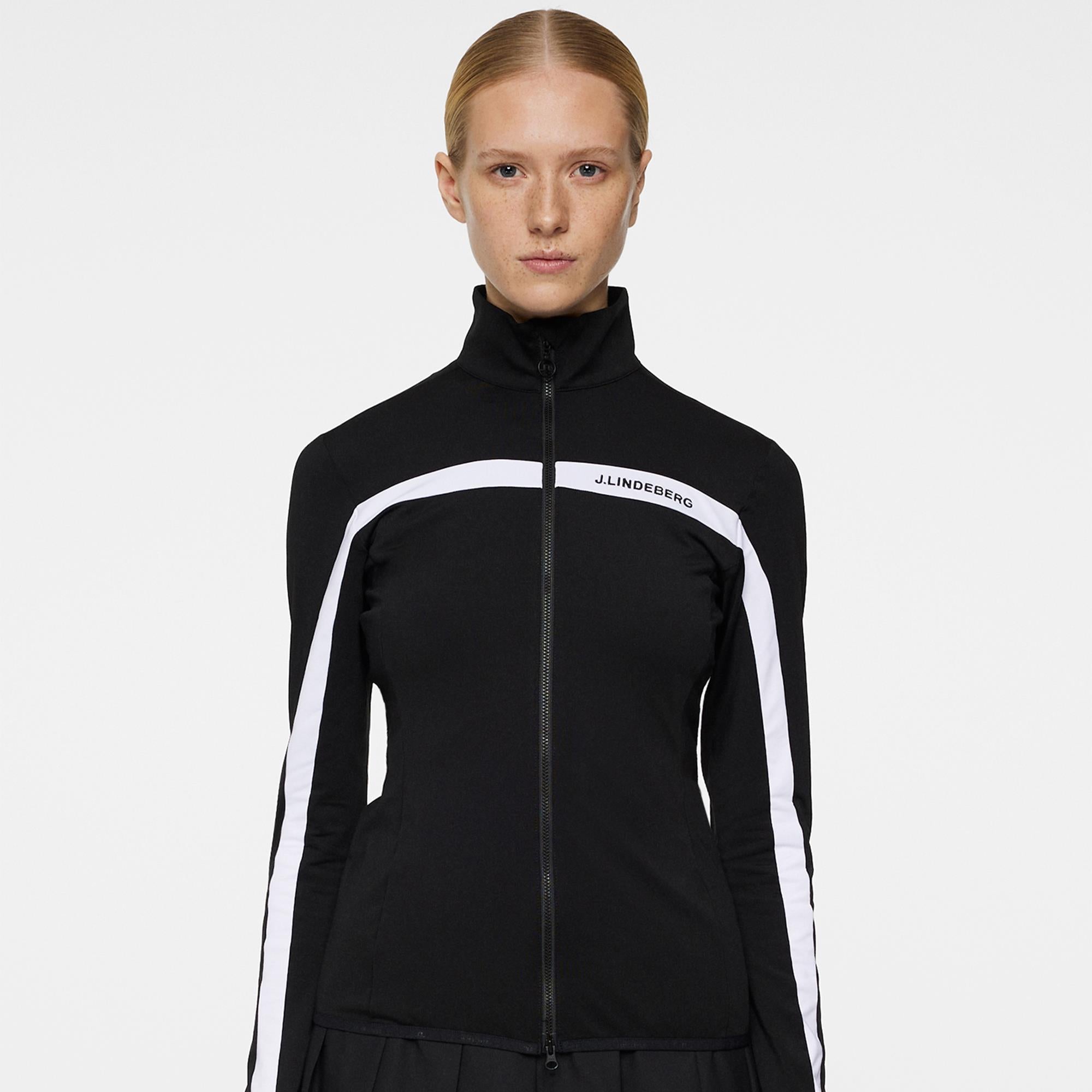 J Lindeberg Janice Ladies Golf Mid Layer Black
